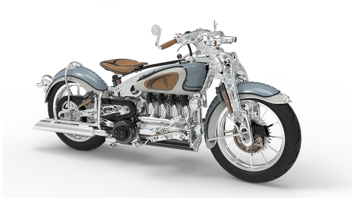 The Magnolia 4 motorcycle concept